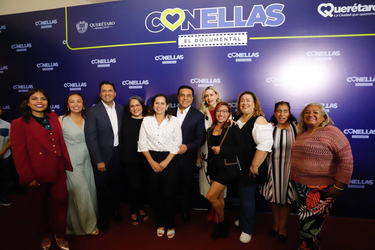 ENCABEZAN LUIS NAVA Y ARAHÍ DOMÍNGUEZ EL ESTRENO DE “CON ELLAS, EL DOCUMENTAL”