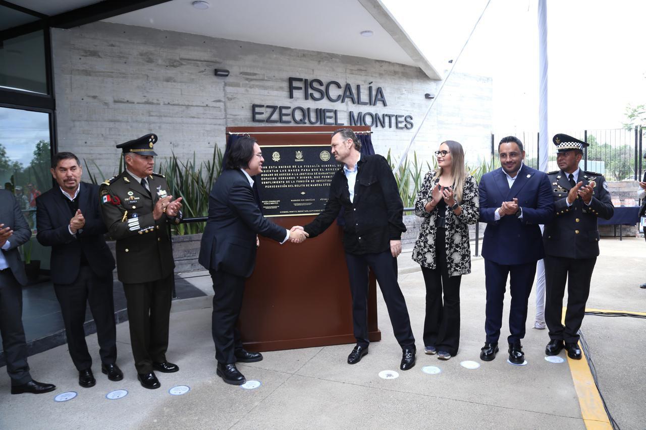 INAUGURA GOBERNADOR EDIFICIO DE LA FISCALÍA GENERAL EN EZEQUIEL MONTES