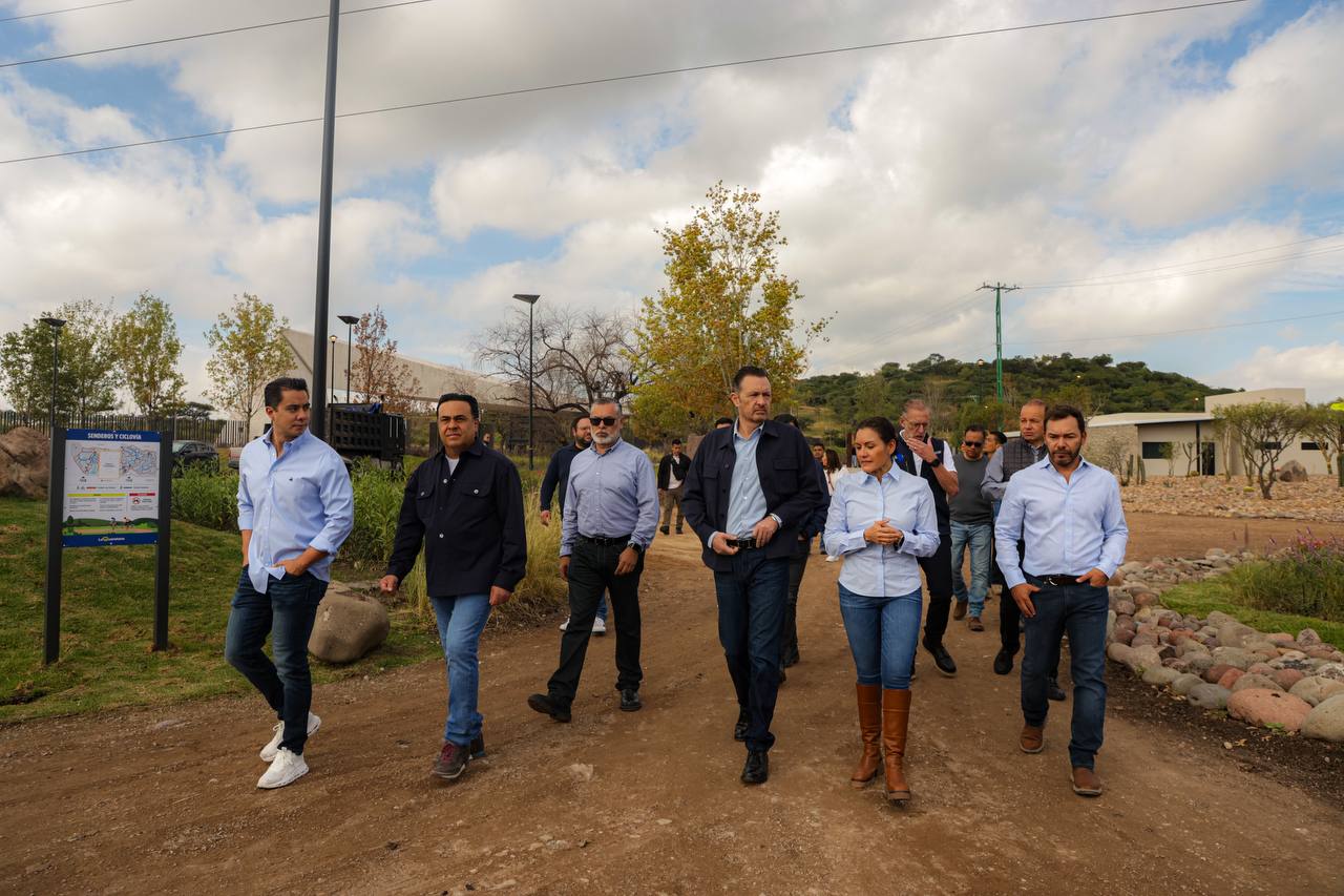 LUIS NAVA, MAURICIO KURI Y FELIFER MACÍAS, REALIZAN VISITA DE APERTURA DEL PARQUE LA QUERETANA