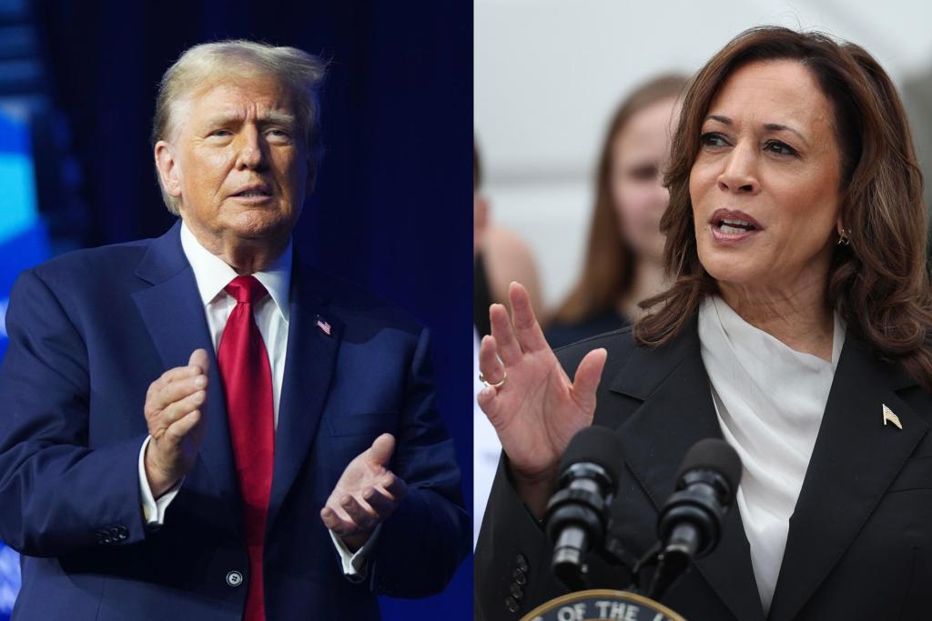 donald trump kamala harris estados unidos 1