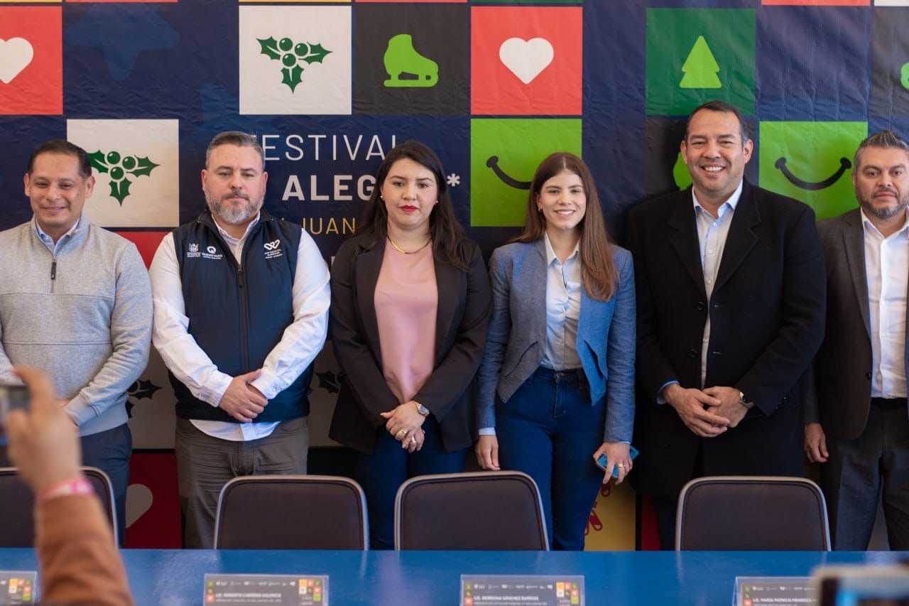 AUTORIDADES ESTATALES Y MUNICIPALES PRESENTAN EL “FESTIVAL ALEGRÍA CONTIGO 2024” EN SAN JUAN DEL RIO