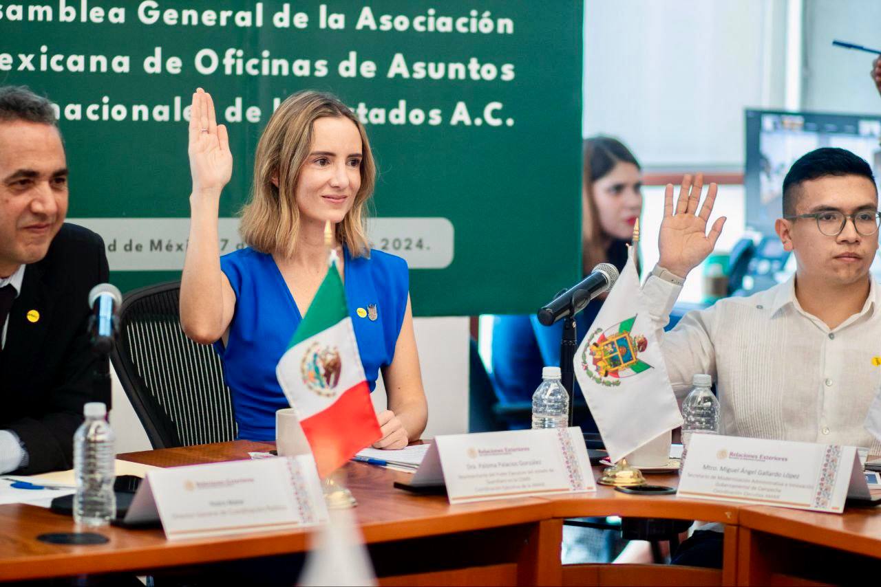 ASUME PALOMA PALACIOS LA PRESIDENCIA DE LA AMAIE