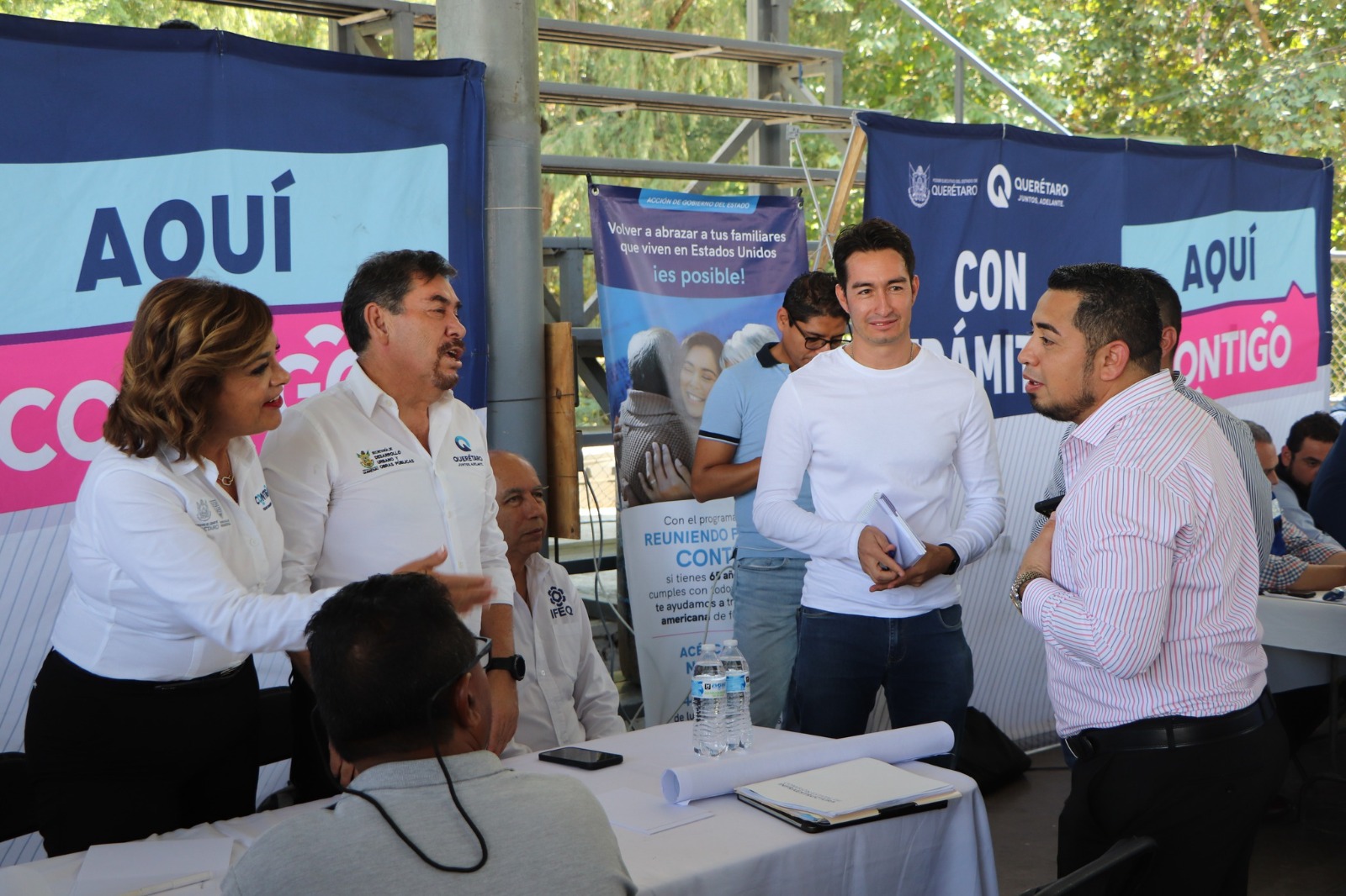 EL PRESIDENTE MUNICIPAL DE ARROYO SECO, FERNANDO SÁNCHEZ GIL, ASISTE A LA JORNADA ESTATAL “AQUÍ CONTIGO” ENCABEZADA POR EL GOBERNADOR MAURICIO KURI