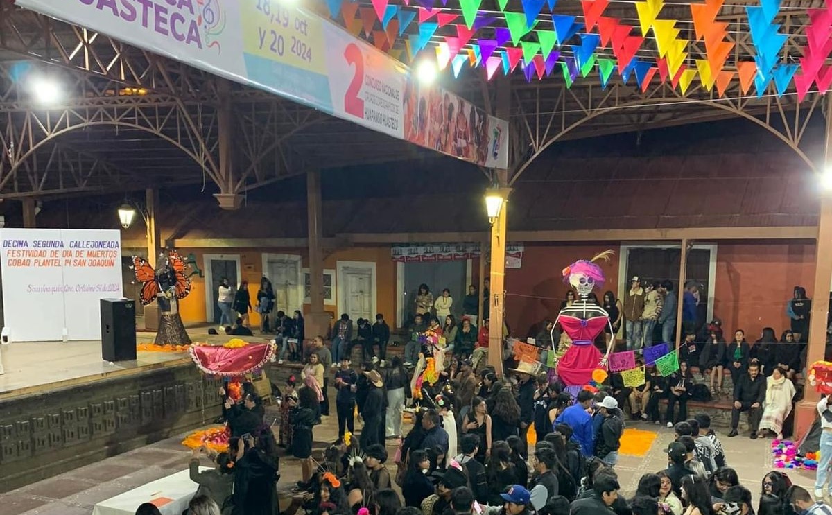 CON GRAN ÉXITO CONCLUYERON LAS ACTIVIDADES DEL COBAQ PLANTEL 14 SAN JOAQUÍN DENTRO DEL FESTIVAL DE DÍA DE MUERTOS 2024 EN SAN JOAQUÍN