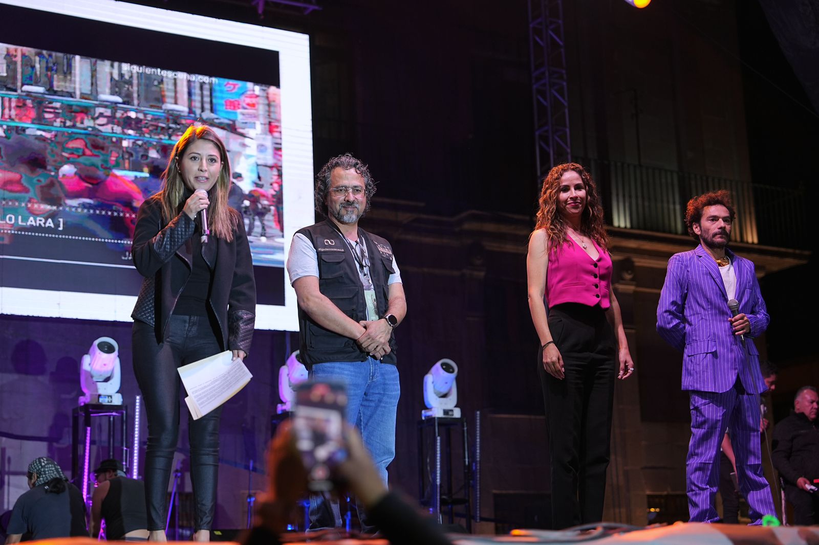 ASISTE FELIFER MACÍAS A LA INAUGURACIÓN DE LA DÉCIMA EDICIÓN DEL FESTIVAL INTERNACIONAL SIGUIENTESCENA , ARTE EVOLUTIVO