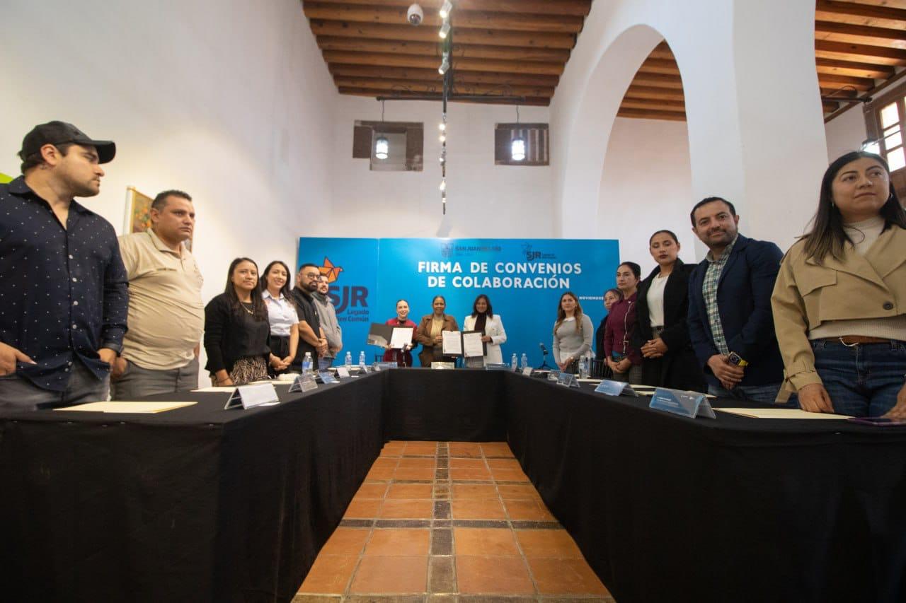 GOBIERNO MUNICIPAL FIRMÓ 13 CONVENIOS CON ORGANIZACIONES EDUCATIVAS, CULTURALES Y DE SALUD