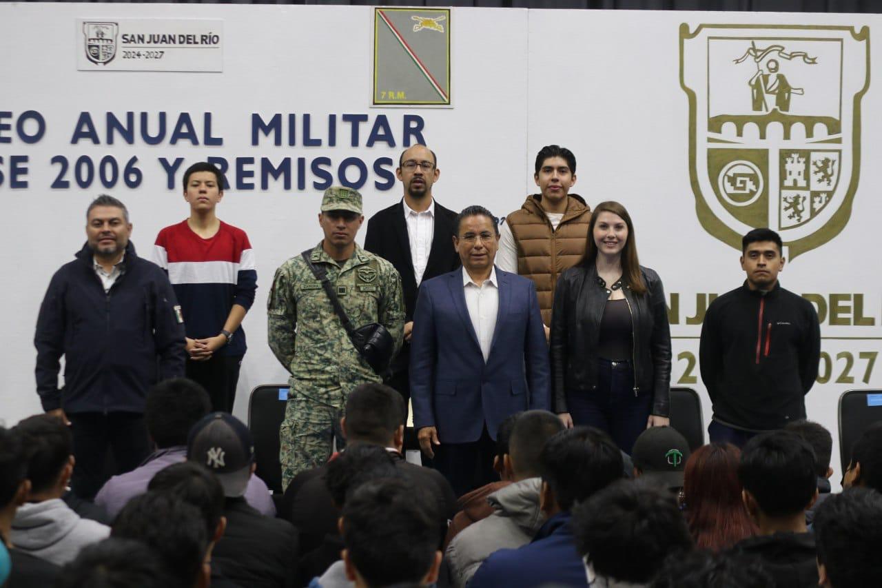 PARTICIPAN 499 PERSONAS EN EL SORTEO ANUAL MILITAR CLASE 2006 Y REMISOS