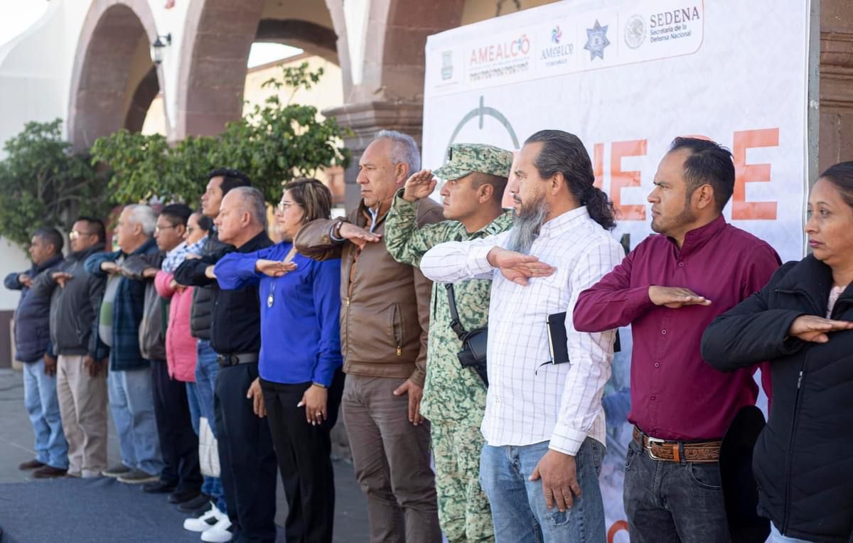 CANJE DE ARMAS EN EL MUNICIPIO DE AMEALCO DE BONFIL