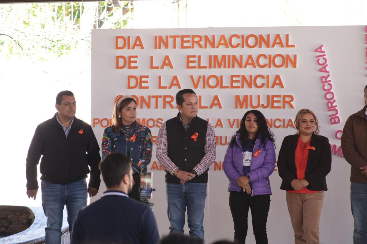 PINAL DE AMOLES SE UNE A LA LUCHA DE LA ELIMINACIÓN DE LA VIOLENCIA CONTRA LAS MUJERES.