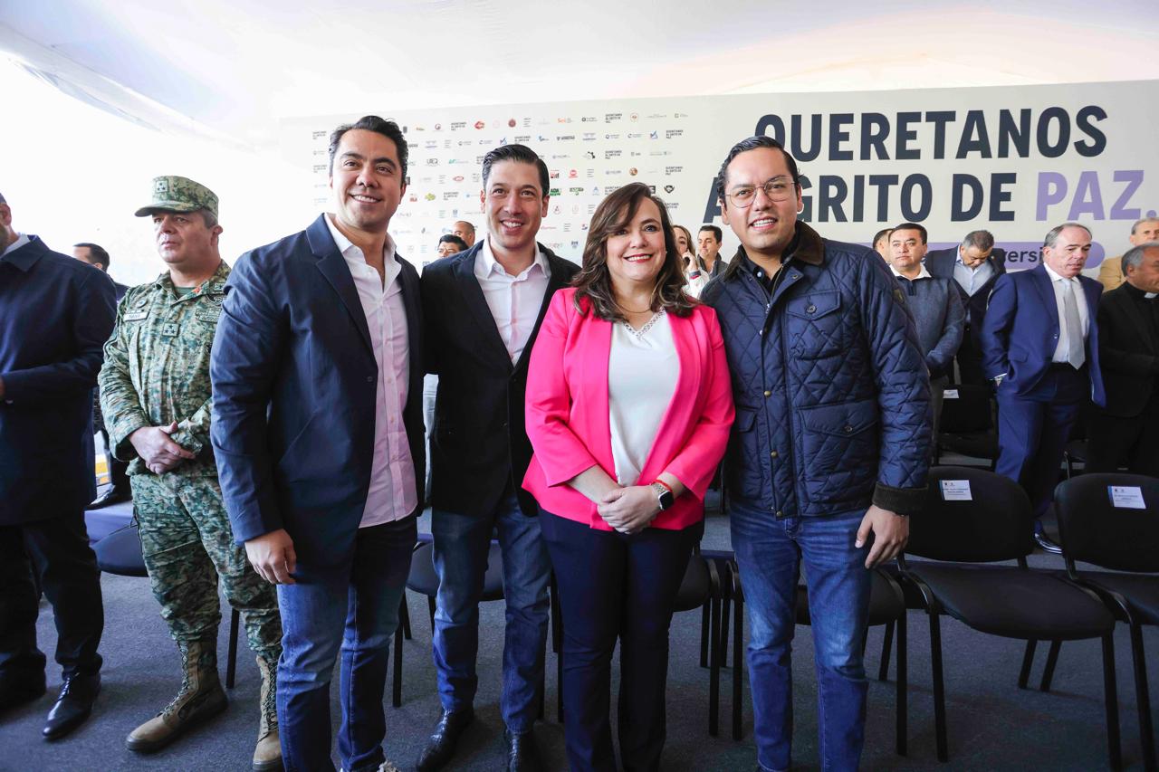 CHEPE GUERRERO SE SUMA A LA ESTRATEGIA QUERETANOS POR LA PAZ