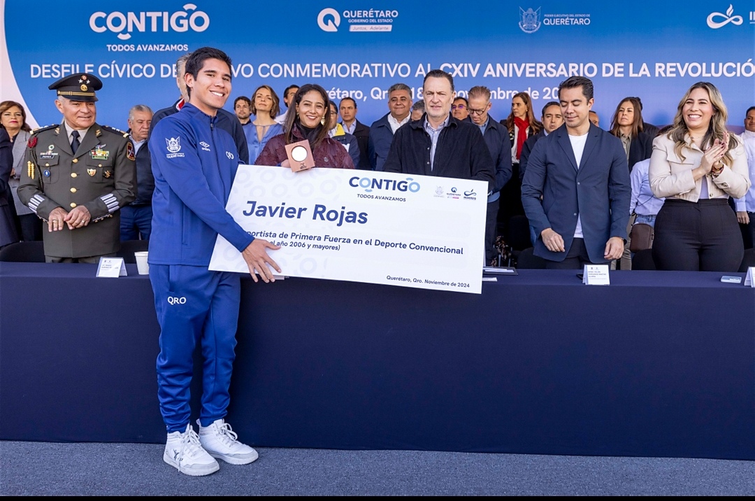 ENCABEZA EL GOBERNADOR EL DESFILE CONMEMORATIVO AL CXIV ANIVERSARIO DE LA REVOLUCIÓN MEXICANA