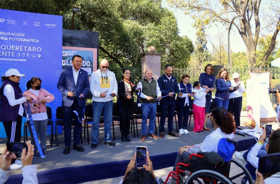 INAUGURÓ DIF ESTATAL LA EXPOSICIÓN FOTOGRÁFICA POR UN QUERÉTARO INCLUYENTE 2024