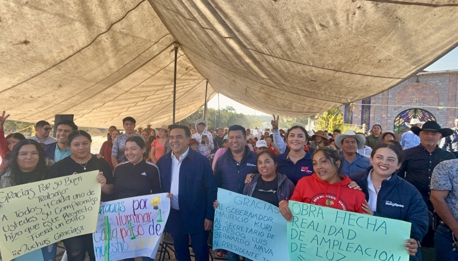 ENTREGA SEDESOQ OBRAS SOCIALES EN CUATRO COMUNIDADES DE HUIMILPAN