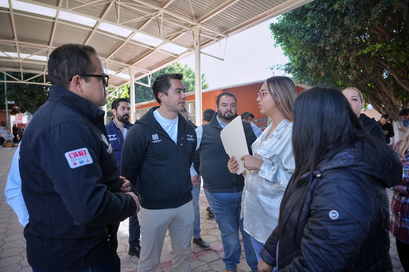 FELIFER MACÍAS IMPULSA MEJORAS EN EL JARDÍN DE NIÑOS LEOPOLDO RÍO DE LA LOZA