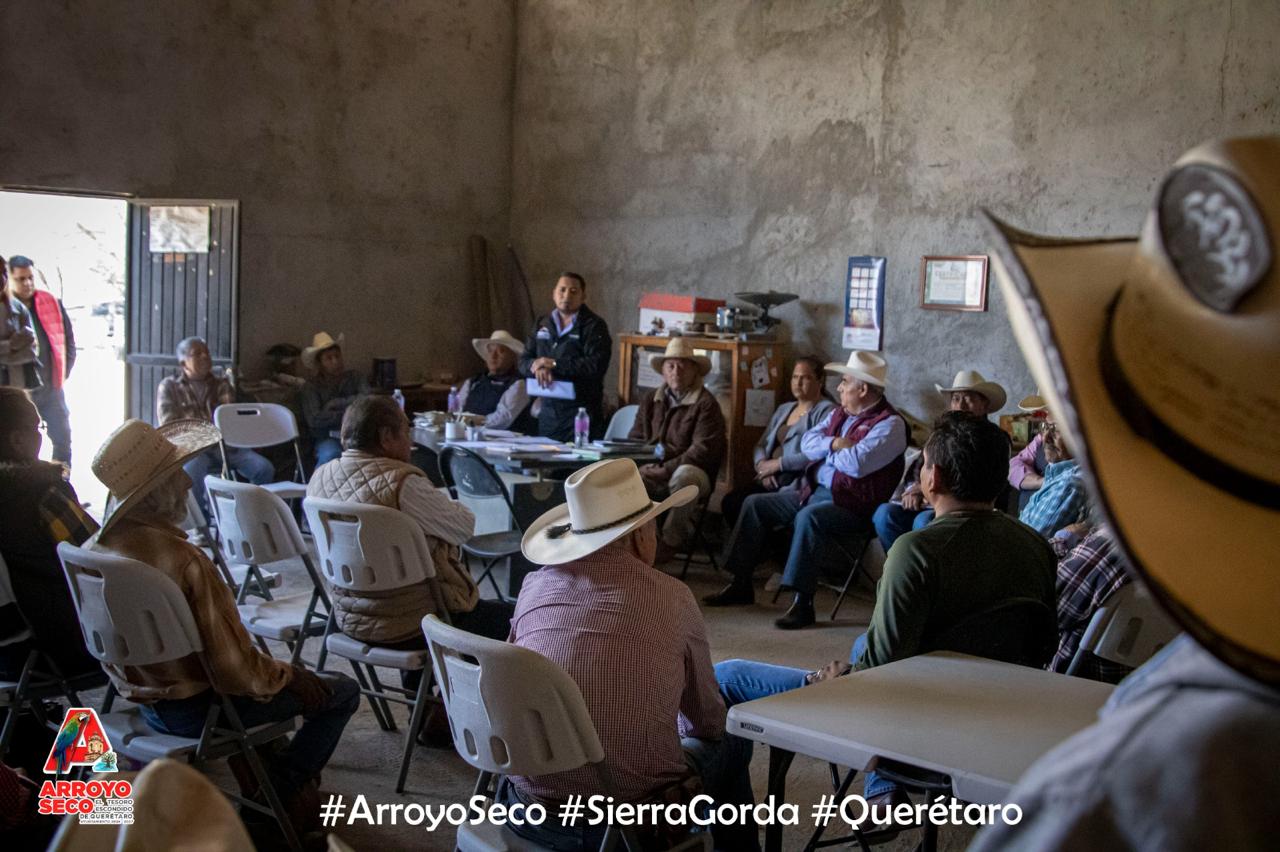 ASISTE PRESIDENTE MUNICIPAL, LIC. FERNANDO SÁNCHEZ GIL A REUNIÓN ANUAL GANADERA EN PURÍSIMA, ARROYO SECO