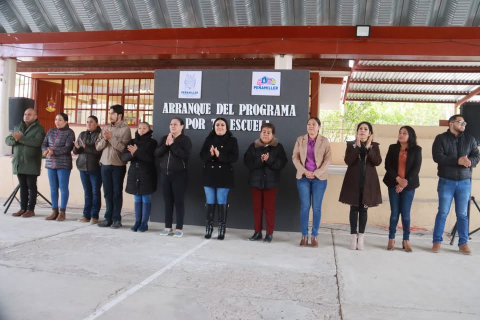 PEÑAMILLER INICIA EL PROGRAMA «POR TU ESCUELA»