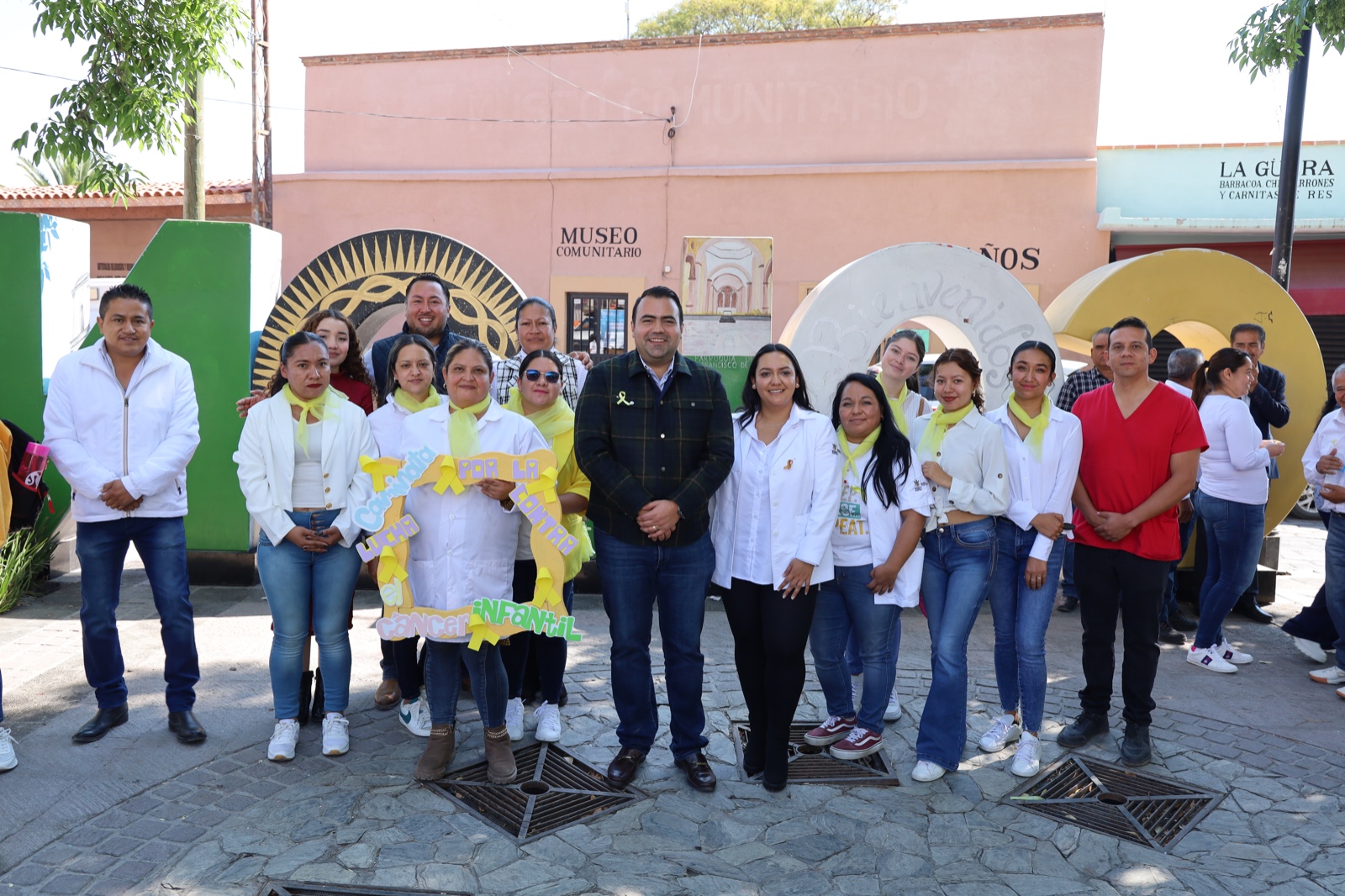 CAMINATA CONCIENTIZA A LA POBLACIÓN COLONENSES SOBRE LA LUCHA CONTRA EL CÁNCER INFANTIL