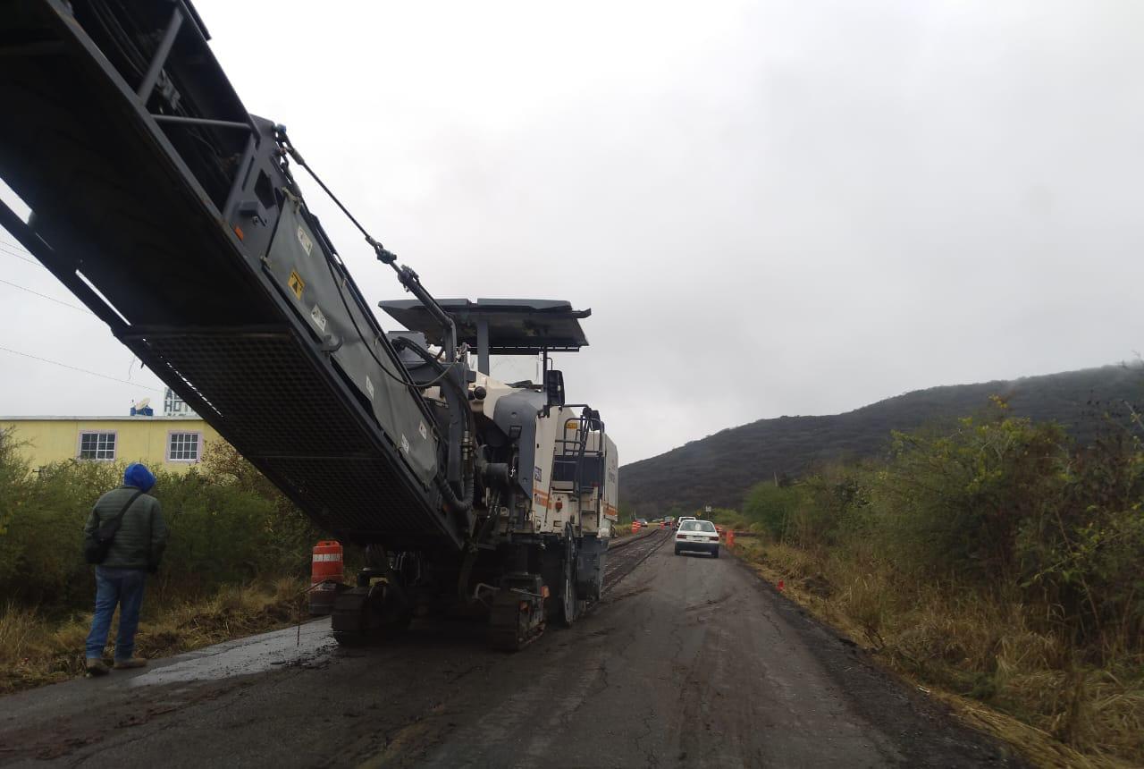 INICIAN TRABAJOS DE REHABILITACIÓN DE LA CARRETERA FEDERAL 120 LANDA DE MATAMOROS