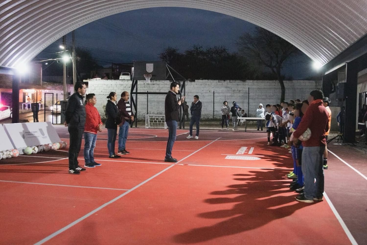 REHABILITACIÓN DE LA CANCHA DE USOS MÚLTIPLES DEL BARRIO DE SAN JUAN EN TEQUISQUIAPAN