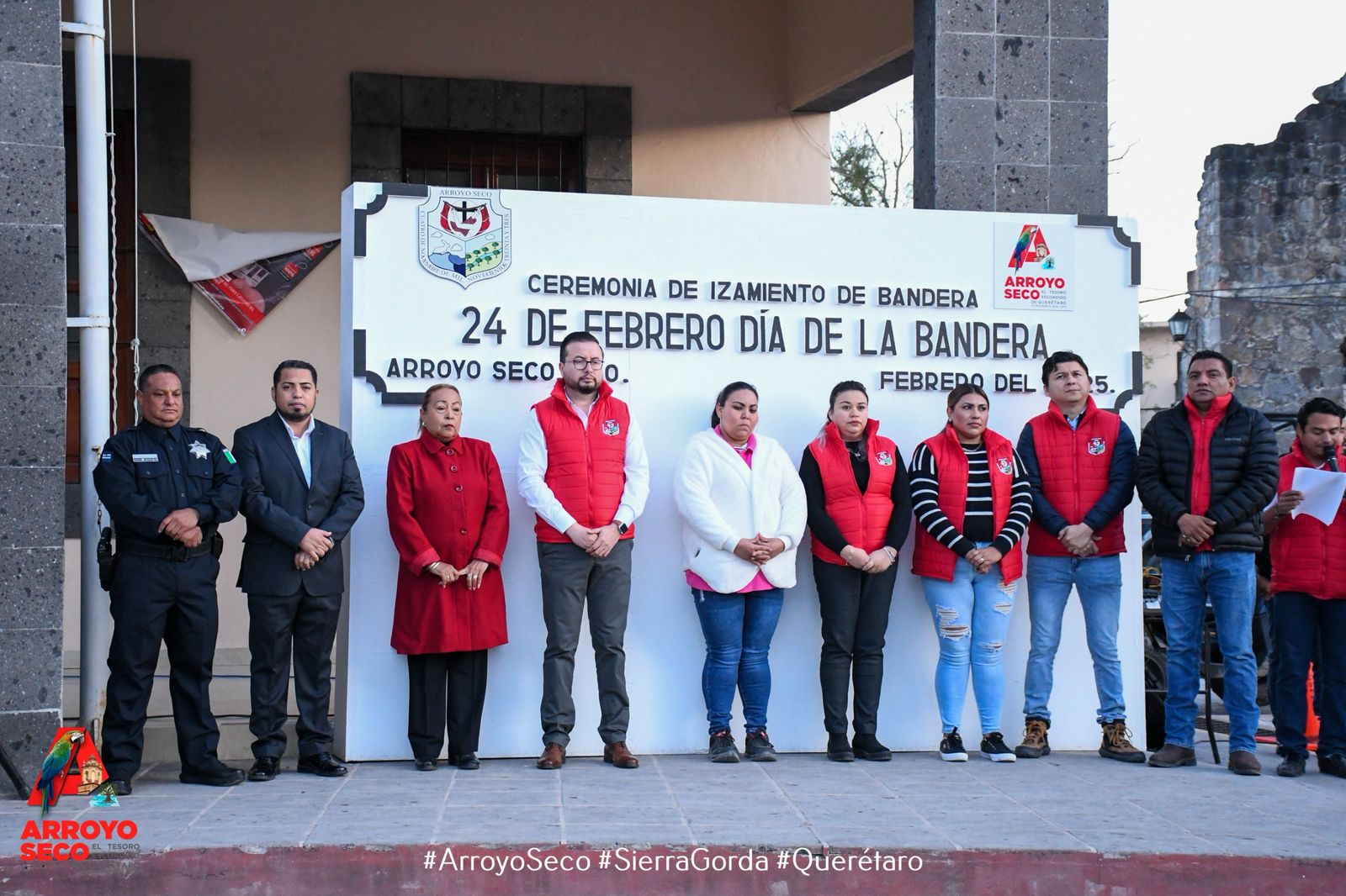 EL GOBIERNO MUNICIPAL DE ARROYO SECO, ENCABEZADO POR EL PRESIDENTE MUNICIPAL, LIC. FERNANDO SÁNCHEZ GIL,