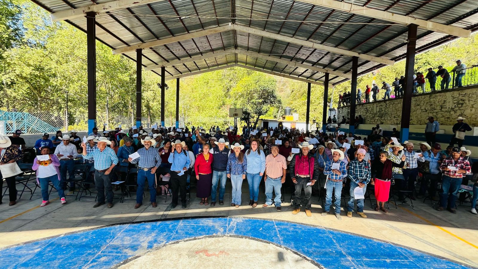 REALIZAN CUARTA ENTREGA DE MAÍZ A PRODUCTORES DEL MUNICIPIO DE PINAL DE AMOLES.